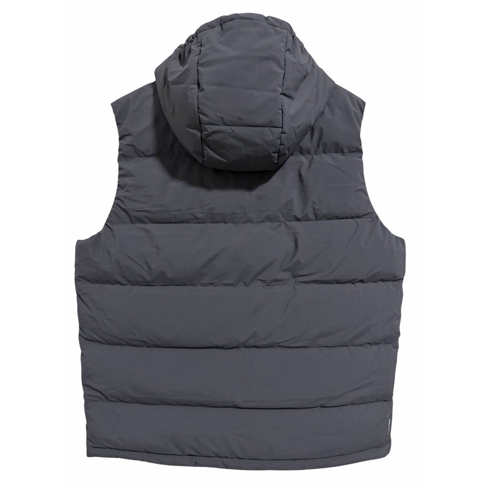 Adidas Black Helionic CLIMAWARM Hooded Down Vest Warm Winter Puffer Mens Size XL - Picture 2 of 15